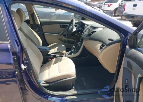 2014 Hyundai Elantra Se from USA, damaged, VIN 5NPDH4AE1EH524229